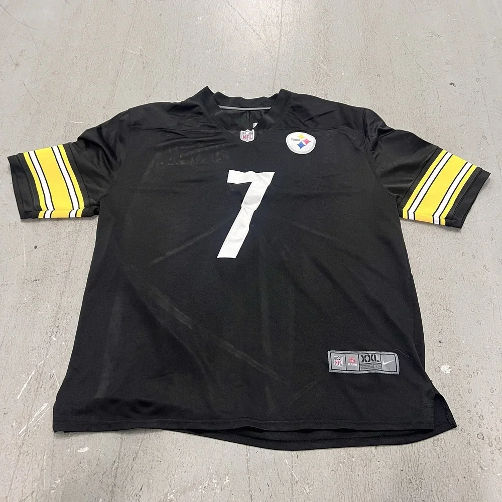 Nike Pittsburgh Steelers On Field Jersey Big Ben Roethlisberger #7 Mens Size XXL